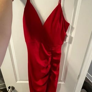 Windsor long red dress